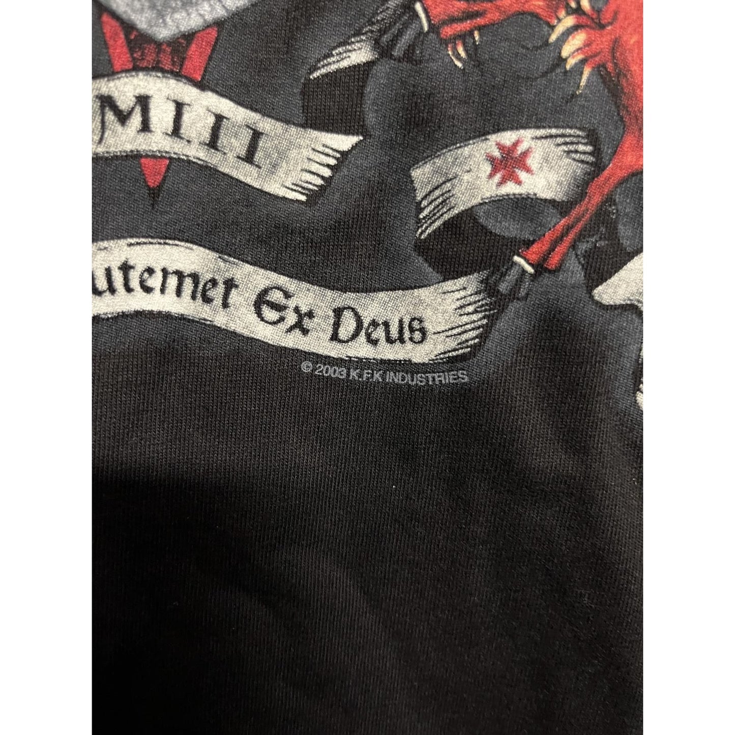Vtg Band KFK Industries T-shirt - Kerry King Slayer - M