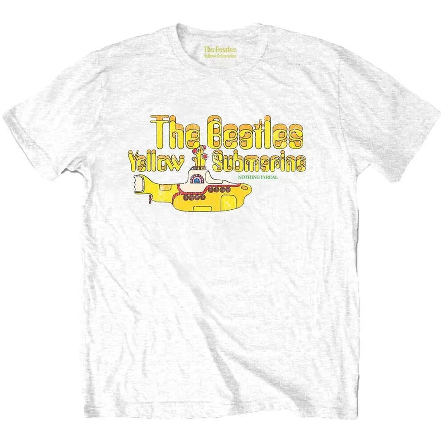 xxl The Beatles Yellow Submarine T-shirt - Nothing is Real - Vintage Style - New