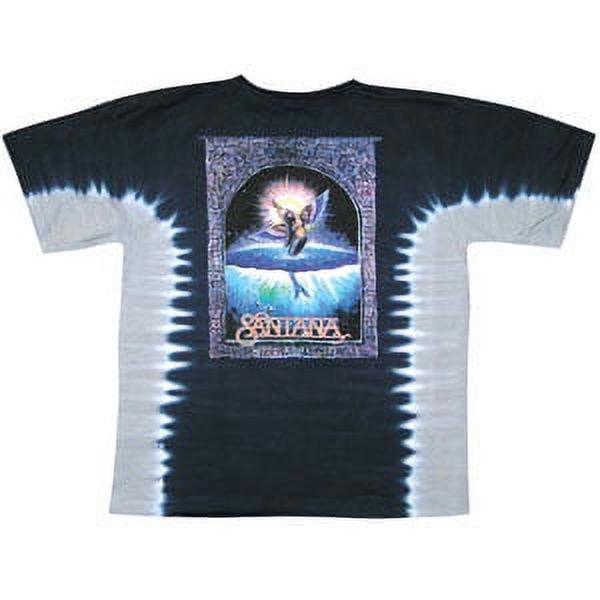 Vintage Santana Tie Dye Shirt - Let the Music T-Shirt - XL
