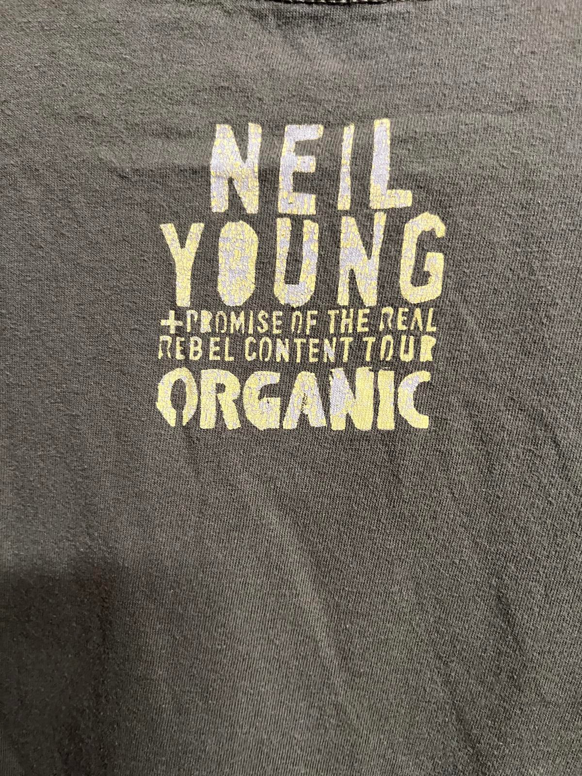Neil Young 2015 Tour T-shirt - Promise of the Real GMO