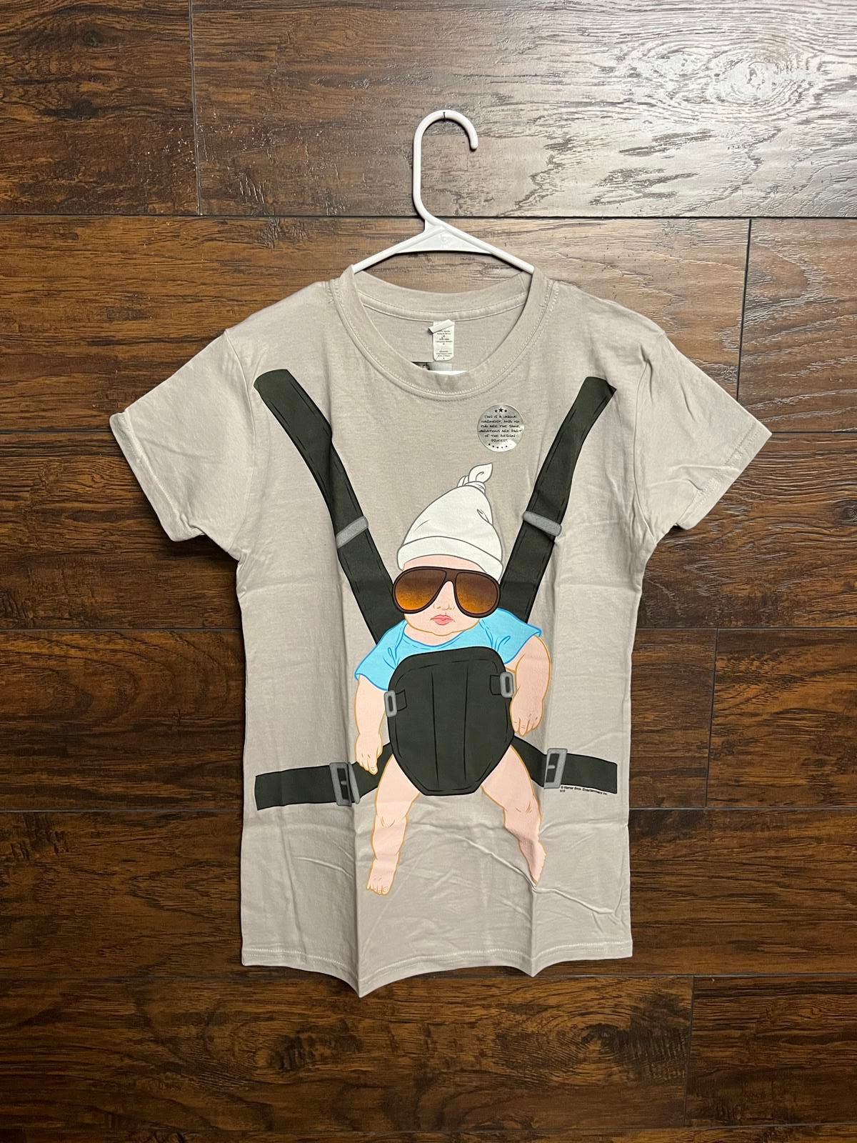 The Hangover Movie 3 Promo T-shirt Baby Holder Womans - L