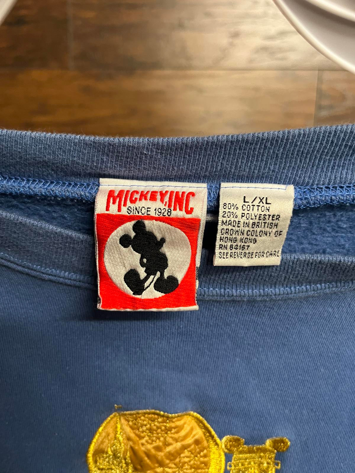 VTG Walt Disney World Epcot Crewneck Mickey Sweatshirt L/XL