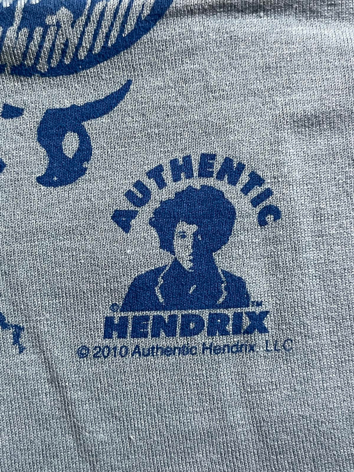 Jimi Hendrix Liquid Blue - Paisley Haze Soft T-Shirt - M