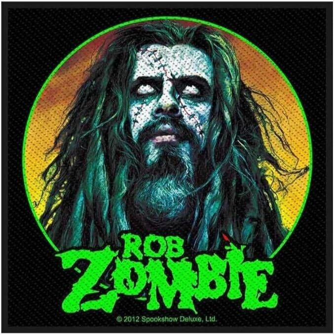 Rob Zombie Hell Billy Patch New Rock Band Iron-on Embroidered Iron on