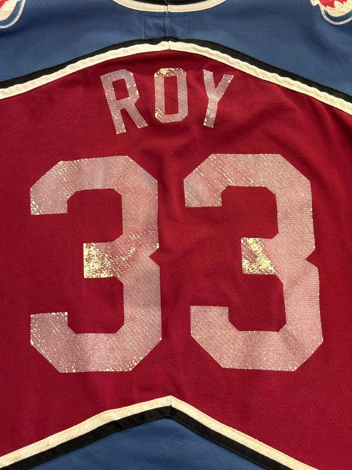 NHL Avalanches Roy 33 Western Conference Starter Jersey - L/XL