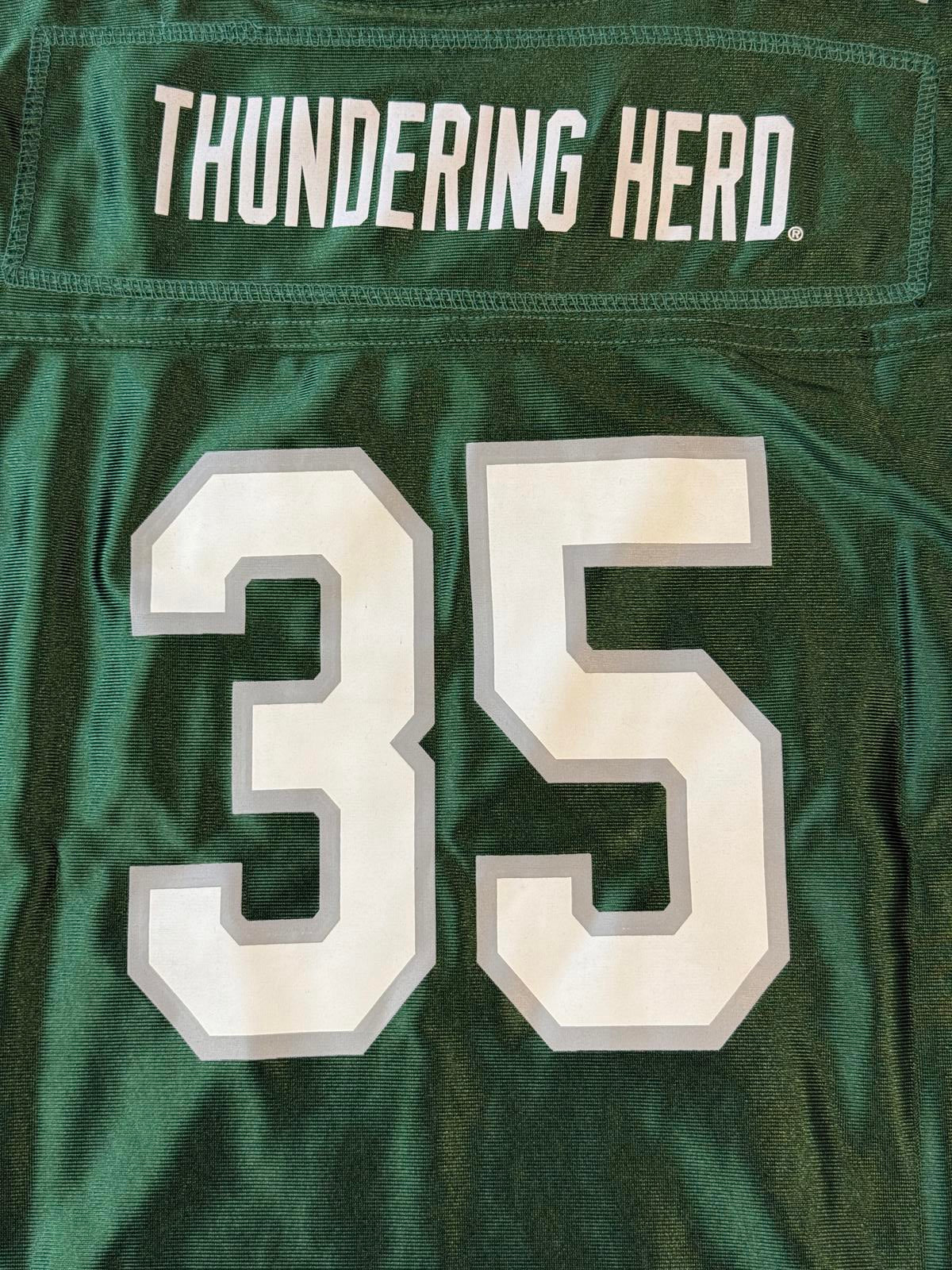Kids Marshall University Football Jersey Thundering Herd - L
