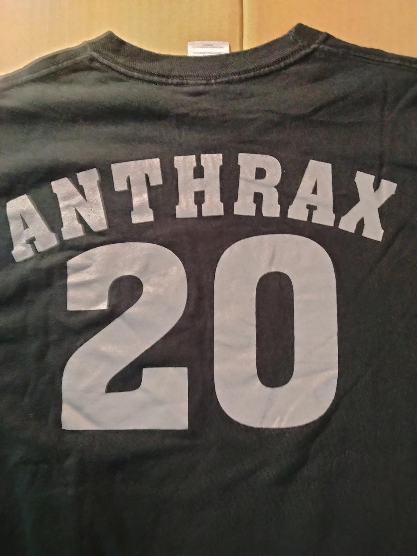 Anthrax Band Shirt - Anthrex Blade Jersey Tee #20 - M