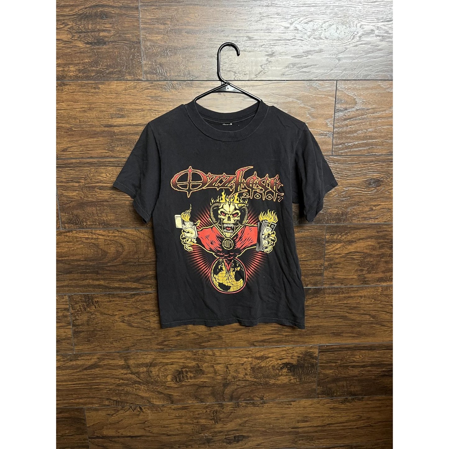 Vintage Ozzfest Tour 2007 T-shirt - Ozzy's Ozz Fest Shirt