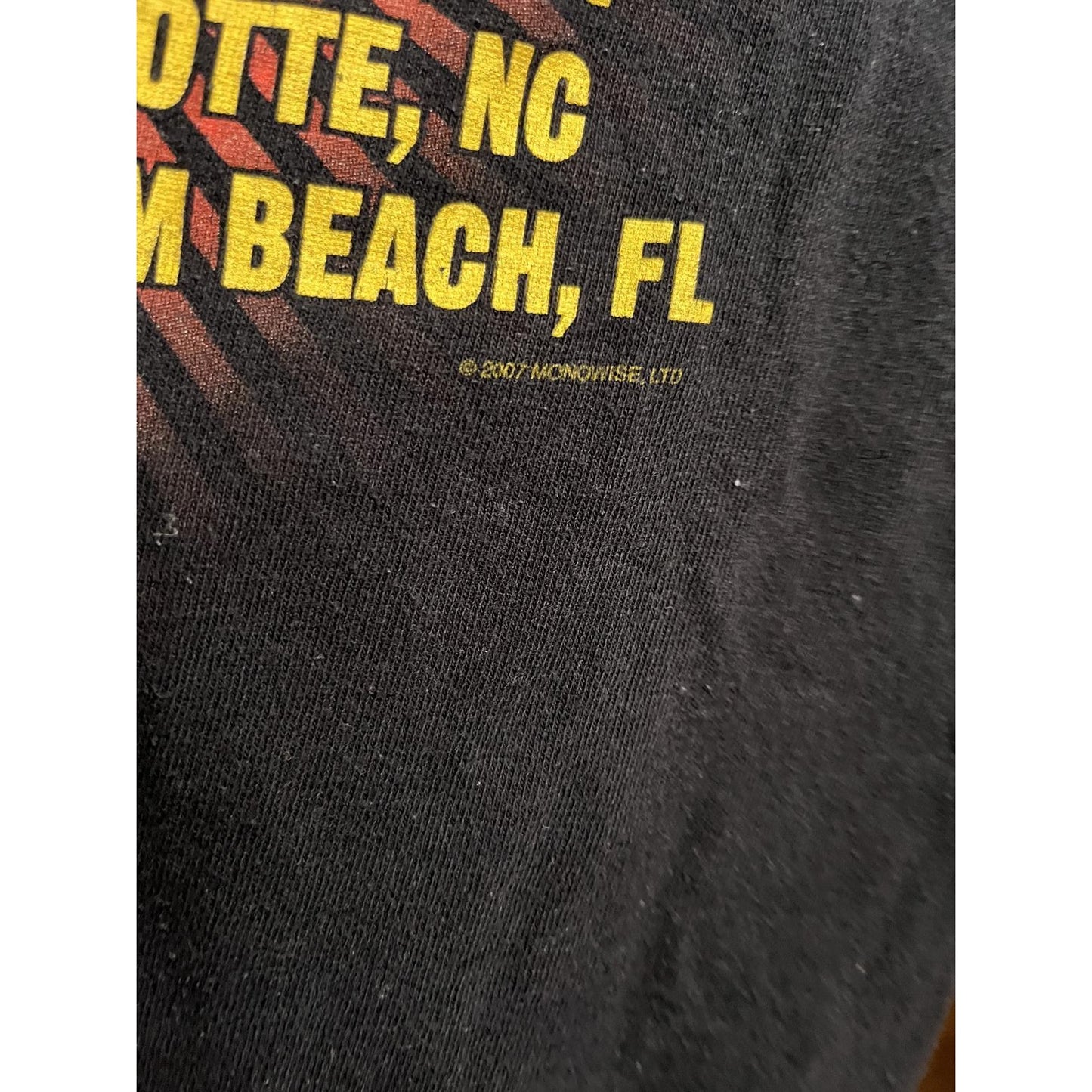 Vintage Ozzfest Tour 2007 T-shirt - Ozzy's Ozz Fest Shirt