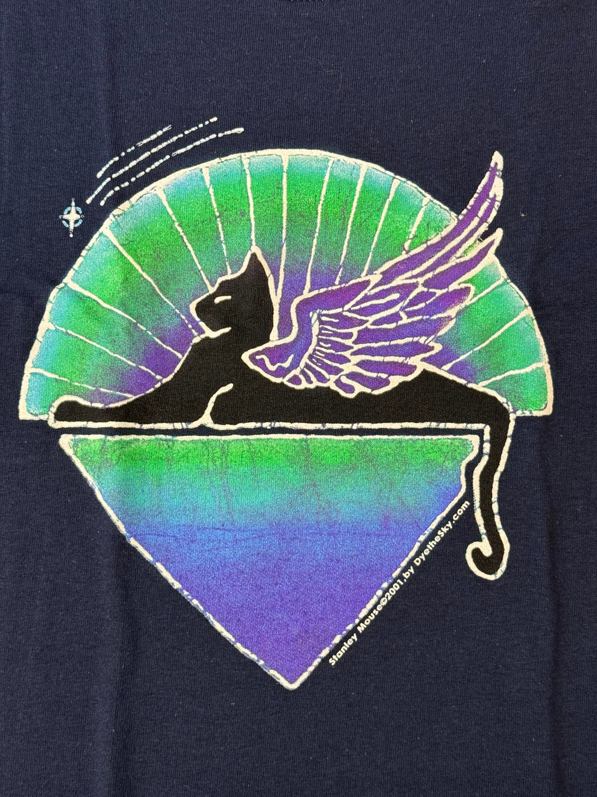 VTG Jerry Garcia T-shirt Cats Under The Stars Tee - S