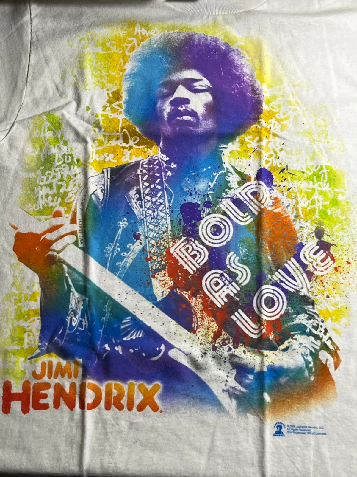 Jimi Hendrix T-shirt Bold As Love Zion Rootswear - S