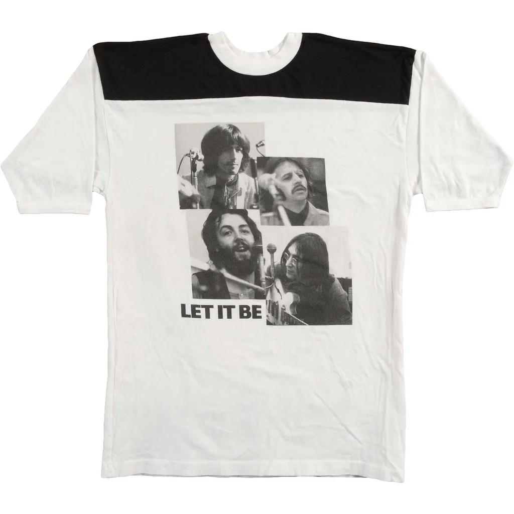 Vintage The Beatles T-shirt Jersey -Let It Be Vintage - XL