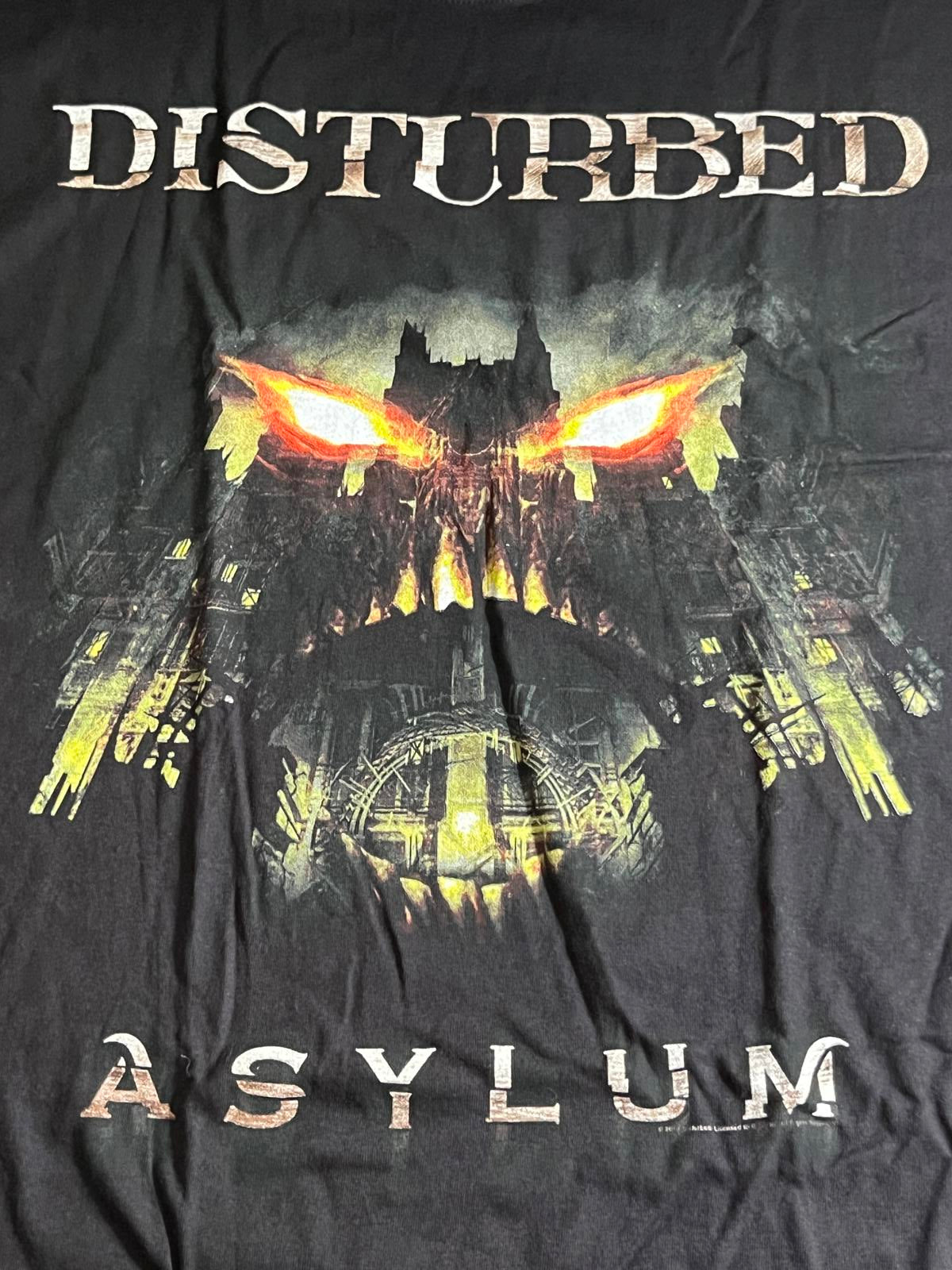 Disturbed T-shirt Asylum Release 2010 Tour Shirt 2XL