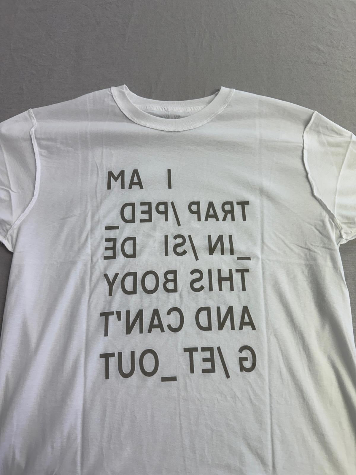 Radiohead Trapped T-shirt - In Rainbows Bodysnatchers Tee XL