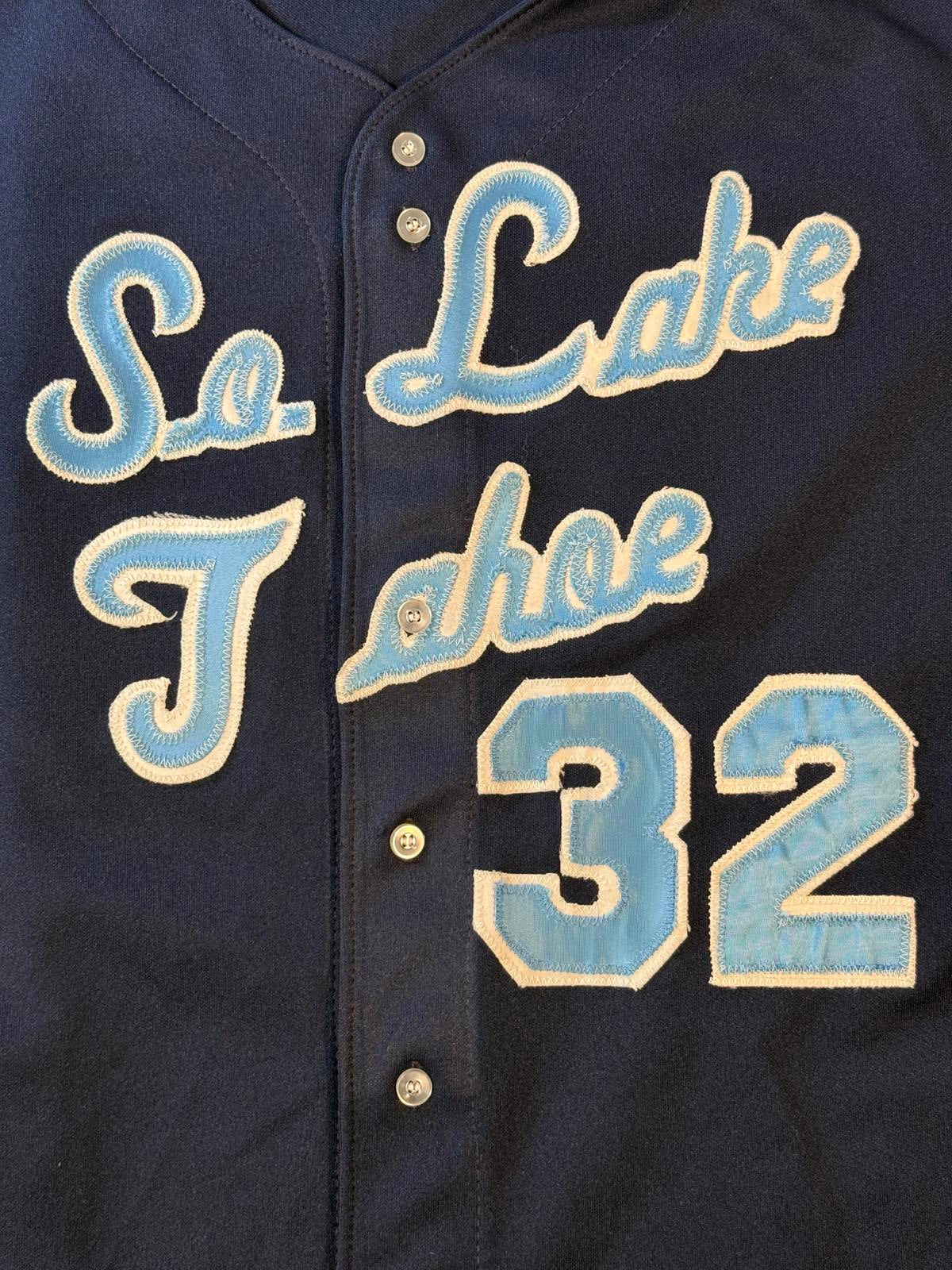 VTG South Lake Tahoe Baseball Jersey Made in USA Large