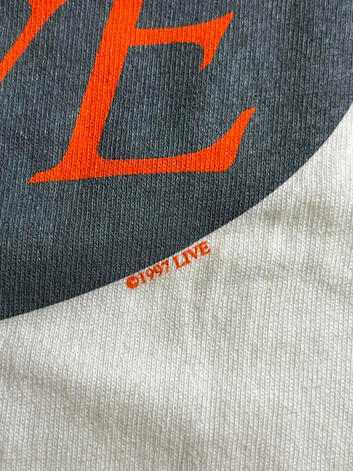 Live (the band - Vtg Soccer Jersey - 1997 Giant Tag - XL