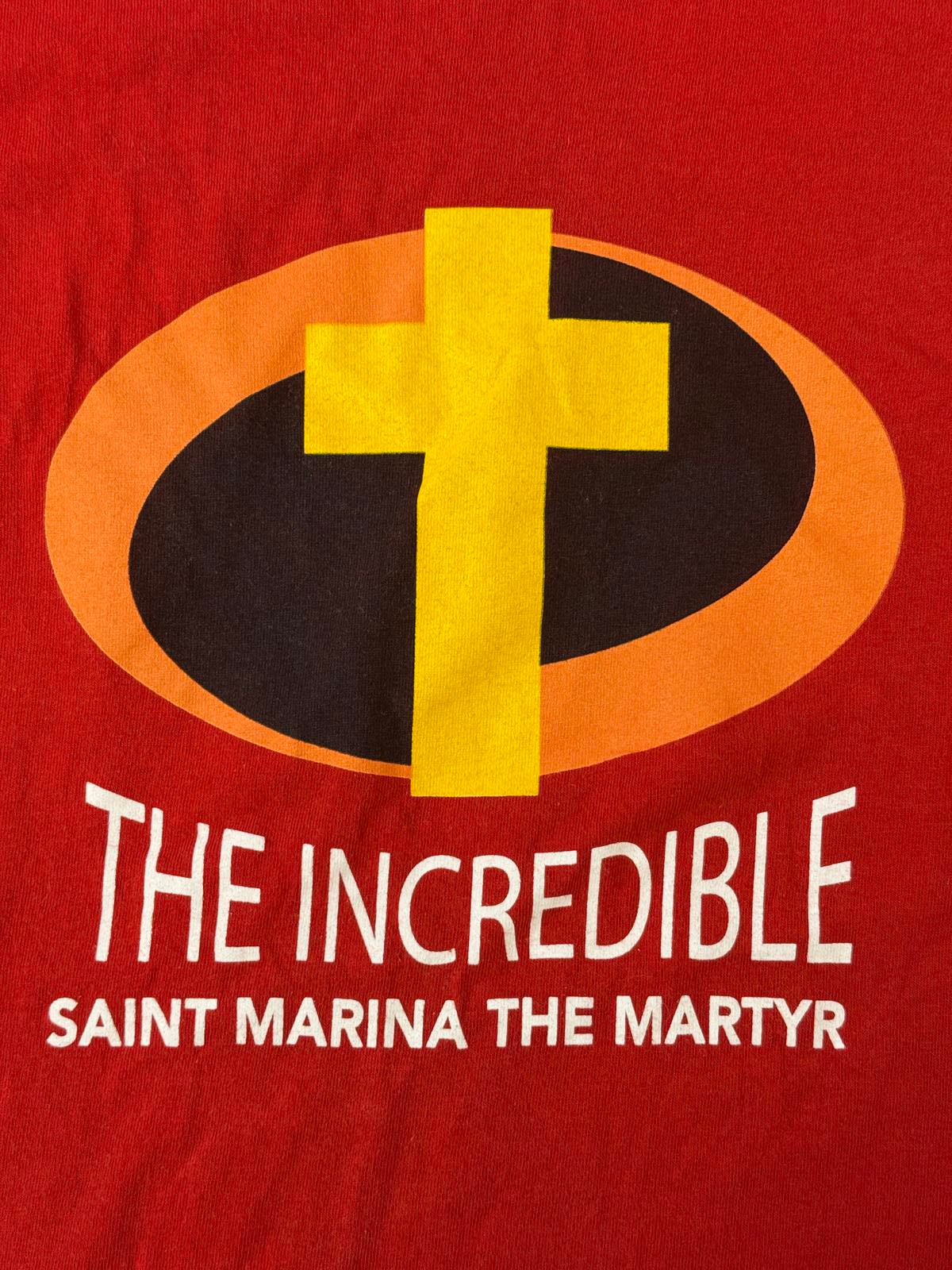 The Incredibles Movie T-shirt Saint Marina The Martyr Tee M
