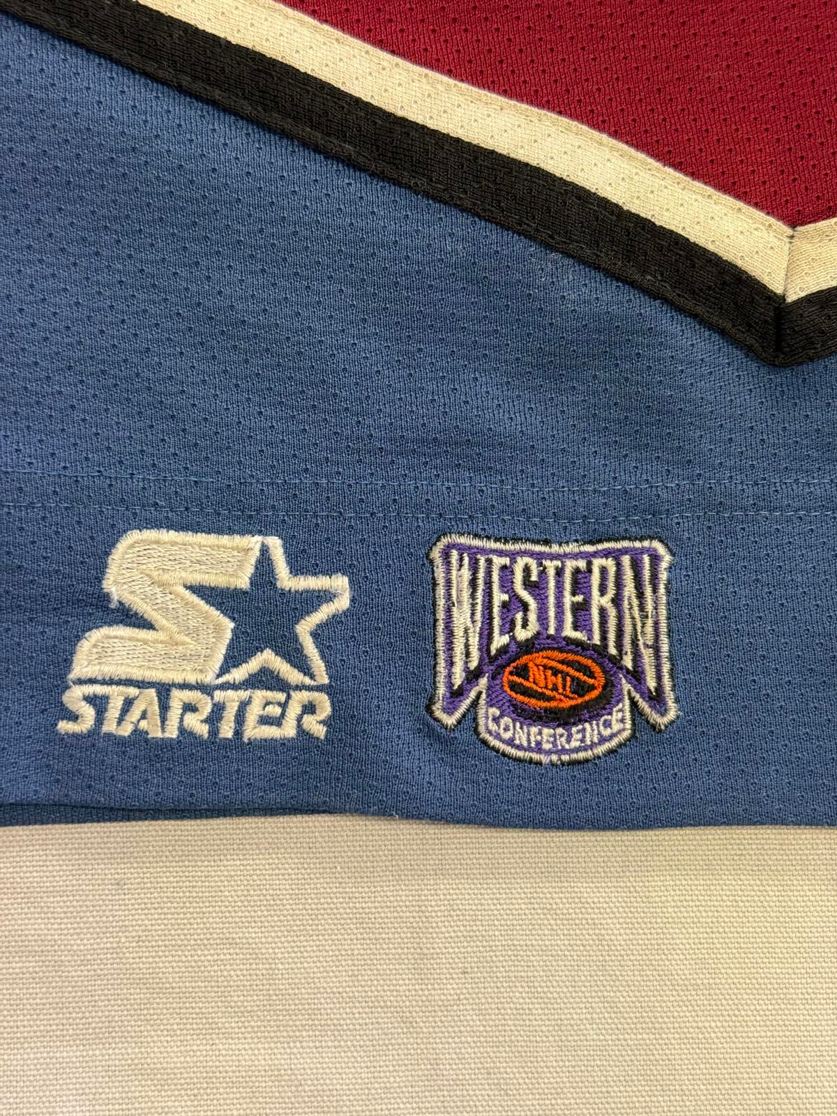 NHL Avalanches Roy 33 Western Conference Starter Jersey - L/XL