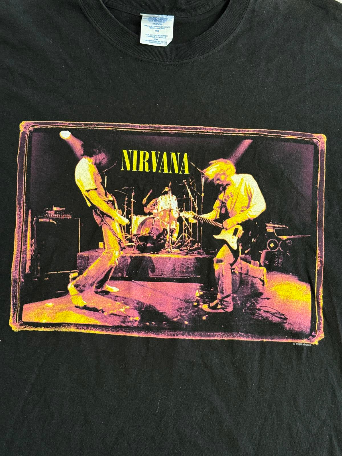 Vintage Nirvana T-shirt 1996 Muddy Banks of the Wishkah XXL