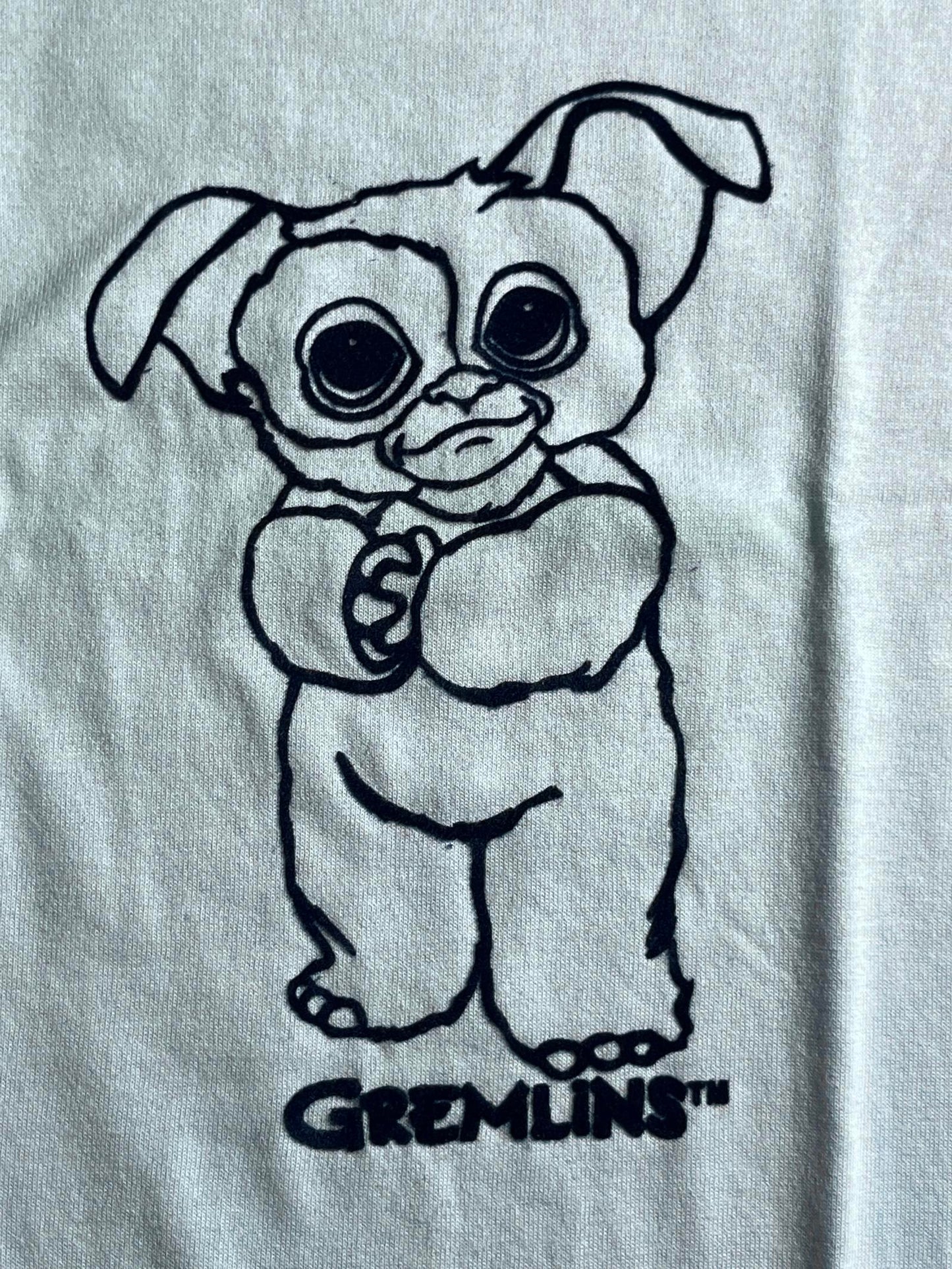 Vintage Ringer Shirt Gizmo Gremlins Movie - Juniors XL
