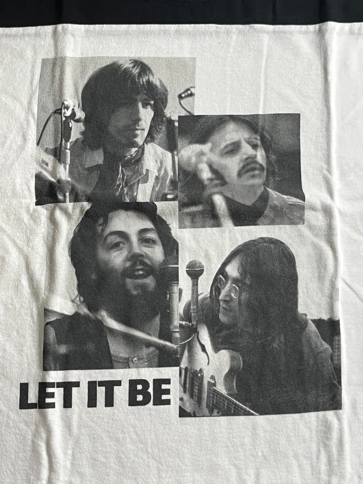 Vintage The Beatles T-shirt Jersey -Let It Be Vintage - XL