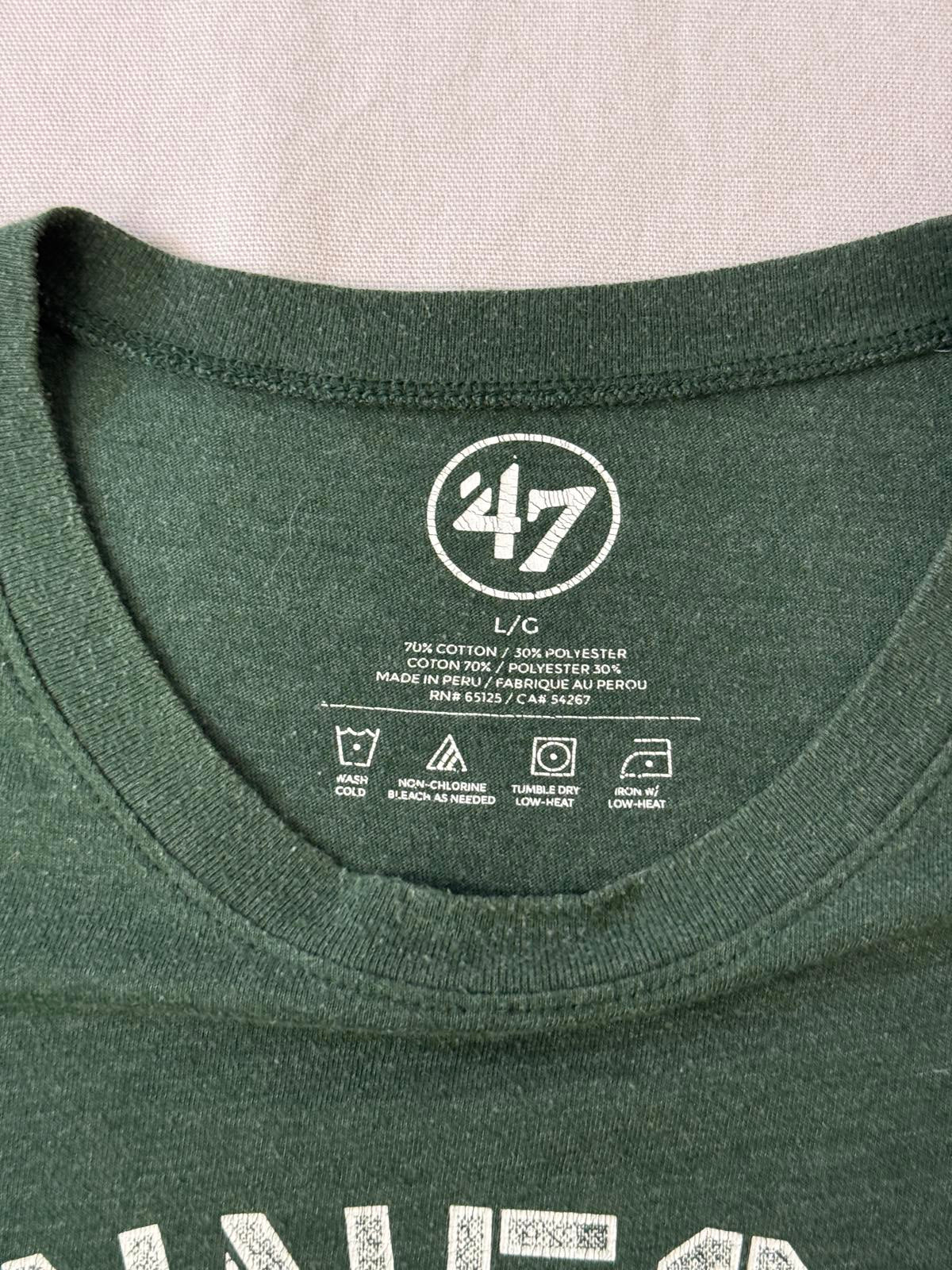 Minnesota Wild L/S Hockey T-shirt Jersey - '47 Brand - L