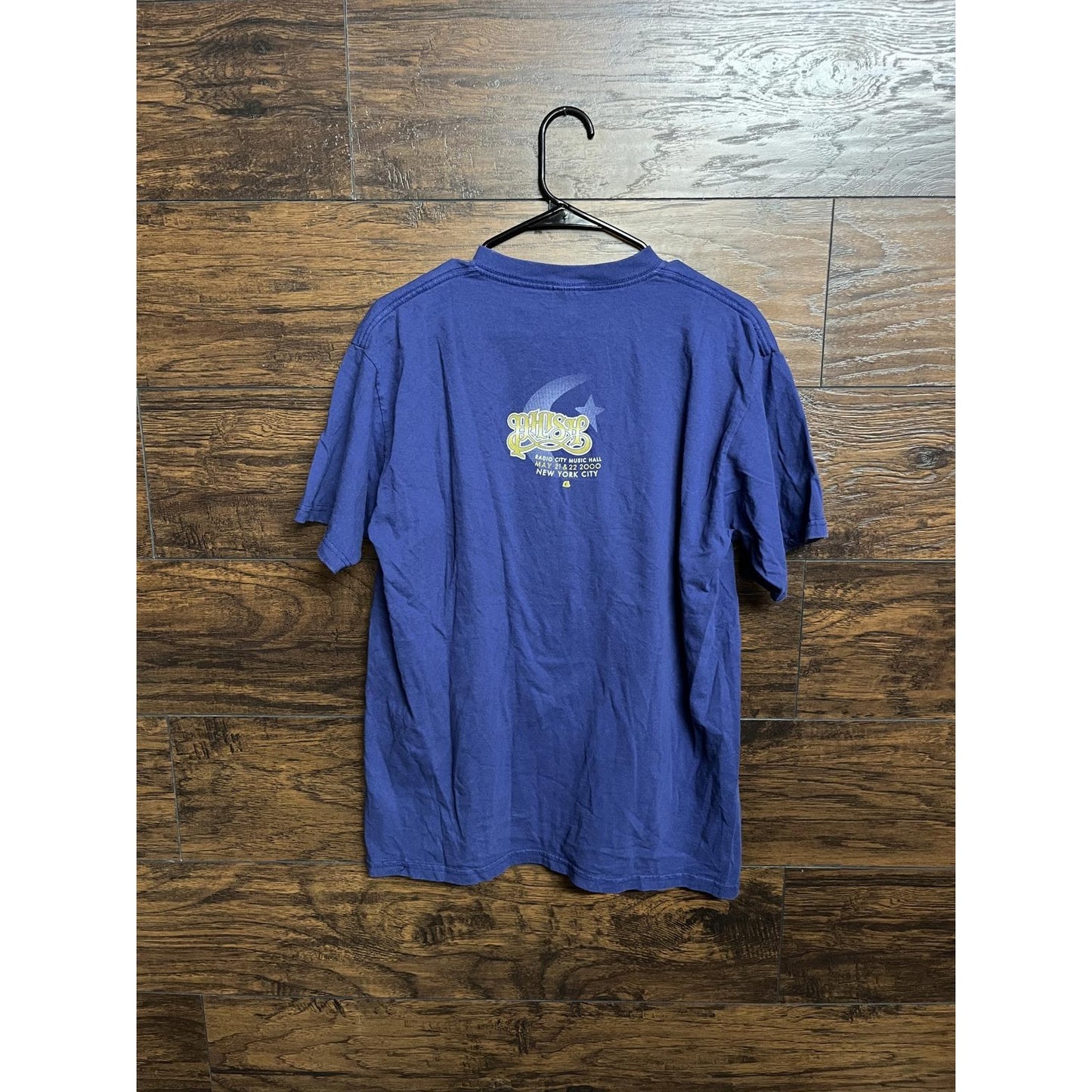 Vtg Phish T-shirt Tour 2000 Radio City Music Hall NYC - L