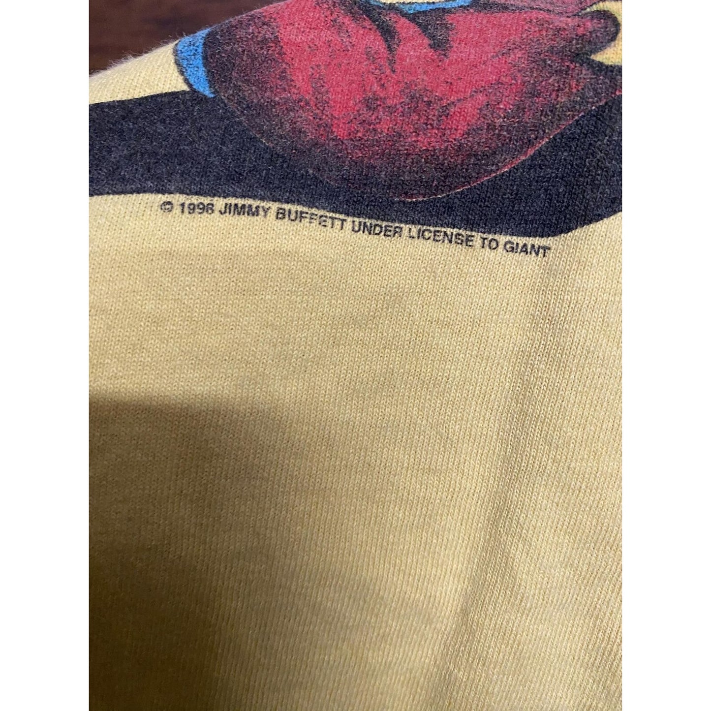 Vintage Jimmy Buffett T-shirt Carnival Tour 1998 Parrot - XL