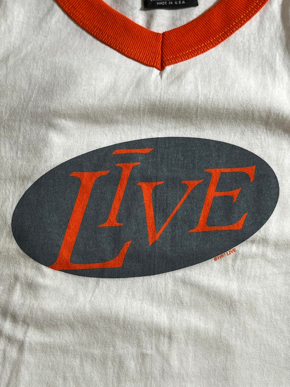Live (the band - Vtg Soccer Jersey - 1997 Giant Tag - XL