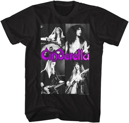 Cinderella 80s Band Mens T-shirt
