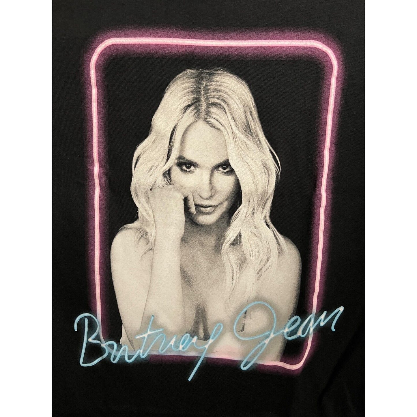 Britney Spears Mens T-shirt - Britney Jean Album Cover Licensed / New