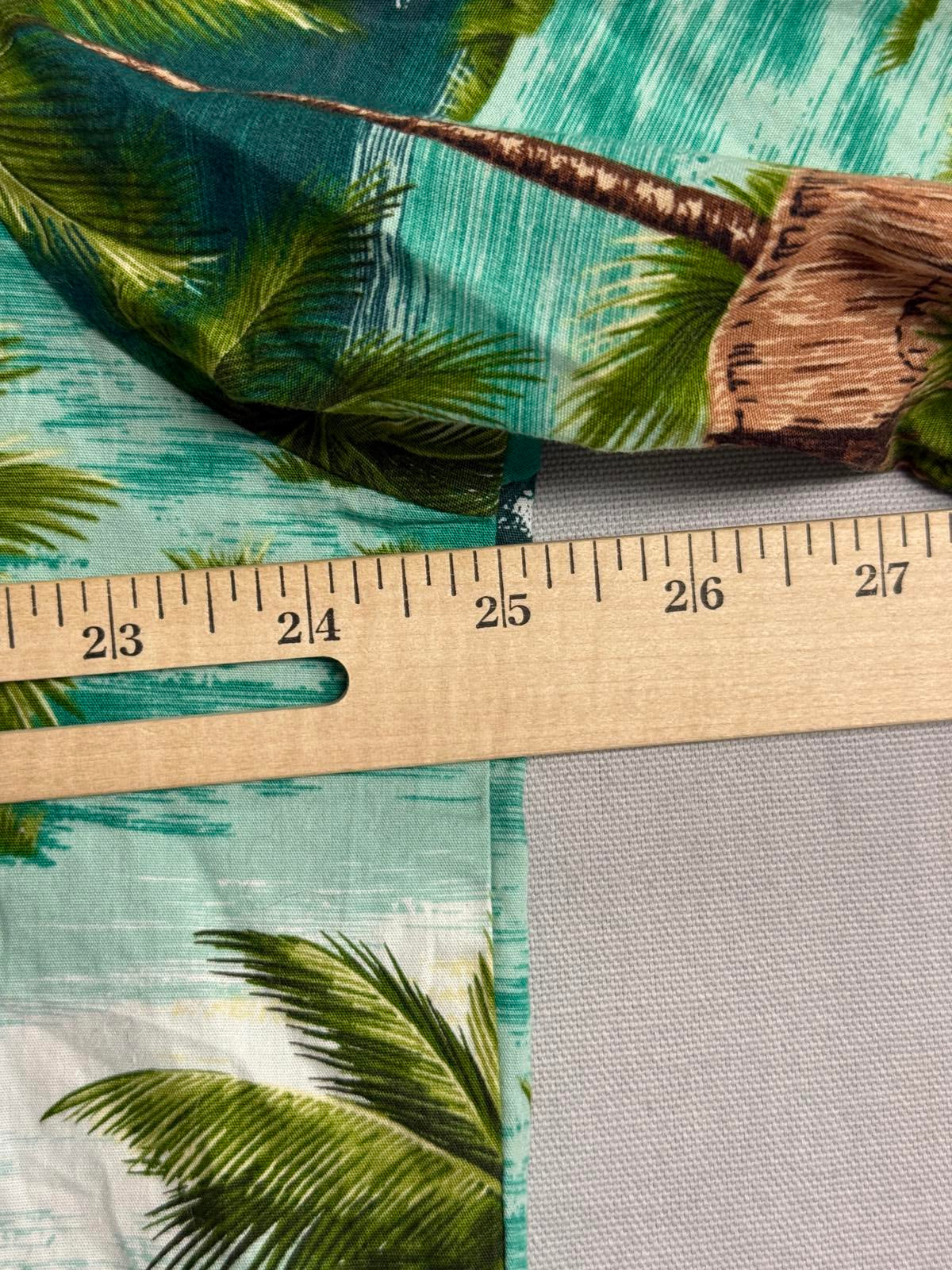 Blue Hawaii Mens Outrigger Hawaiian Shirt Made in Hawaii XL