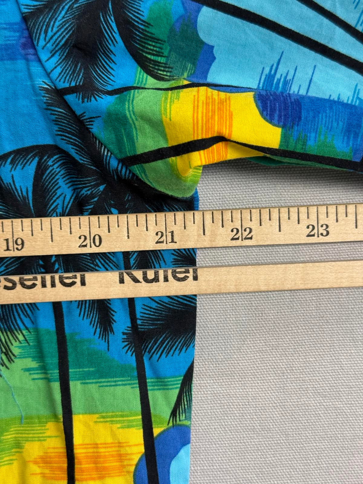 Aloha Republic Mens Hawaiin Sunset Shirt - Made in Hawaii -M