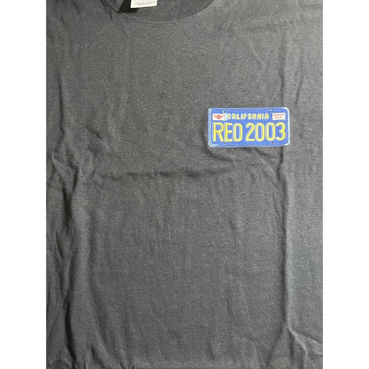 Vintage REO Speedwagon Tour Tee - Back On The Road Again - L
