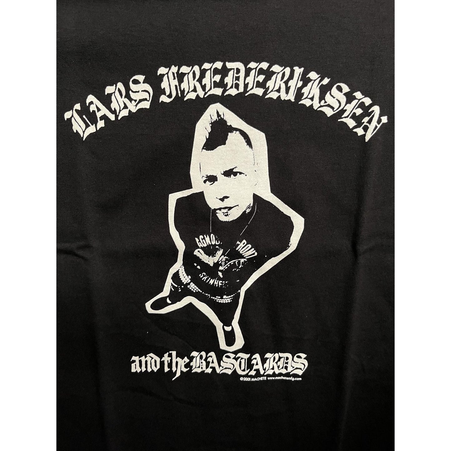 VTG Lars Frederiksen and the Bastards T-shirt 2001 Machete