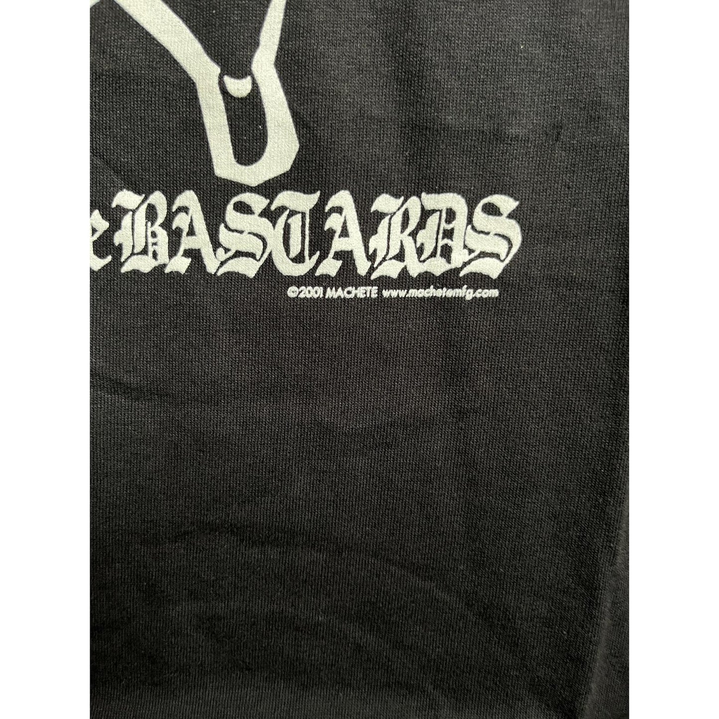 VTG Lars Frederiksen and the Bastards T-shirt 2001 Machete