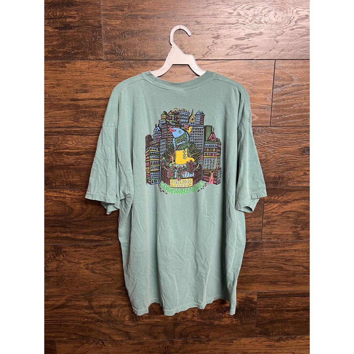 Phish Pollock T-shirt 2022 Madison Square Garden Tee 2XL