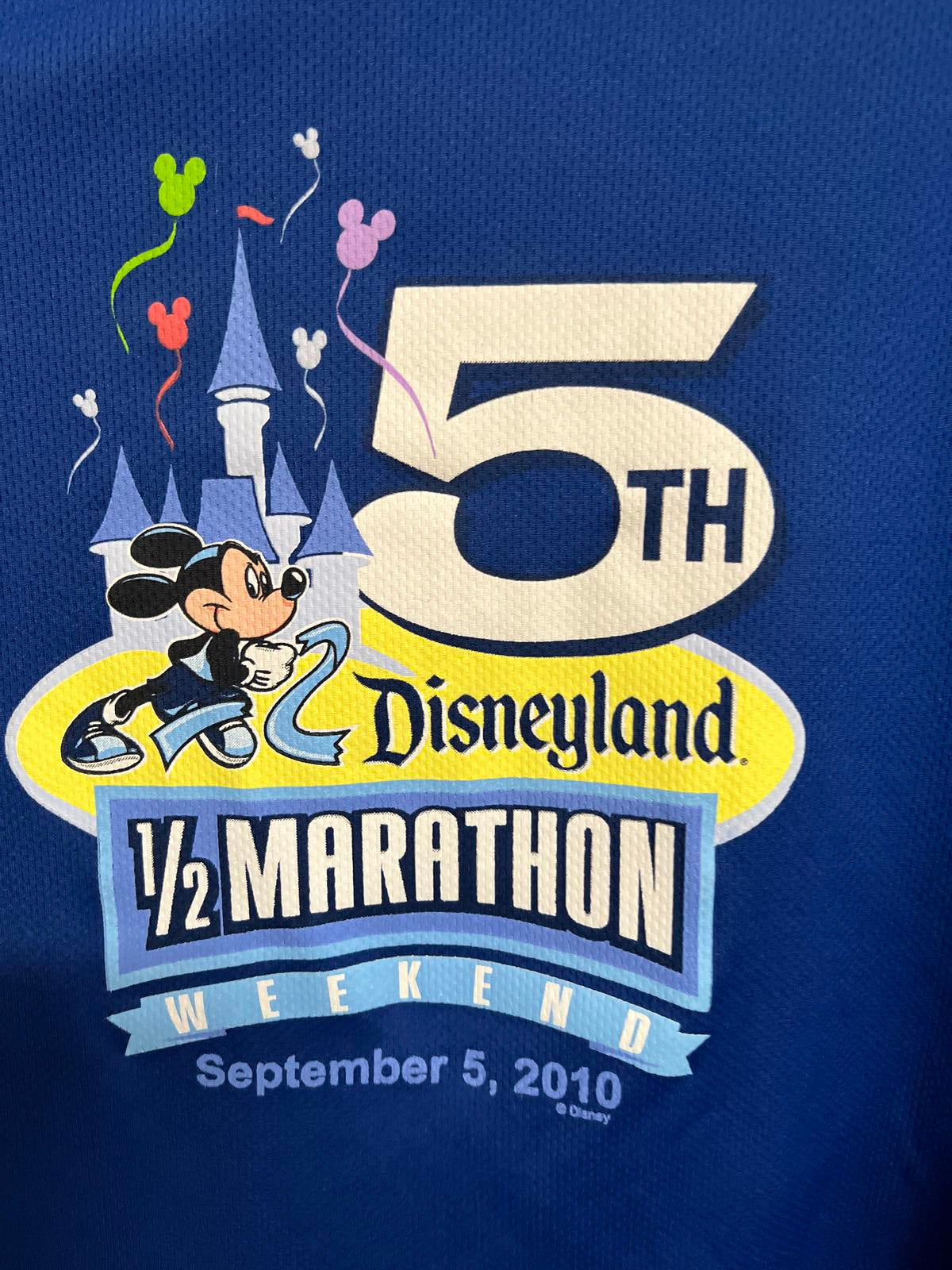 5th Disneyland Half Marathon 2010 Dry Fit - M
