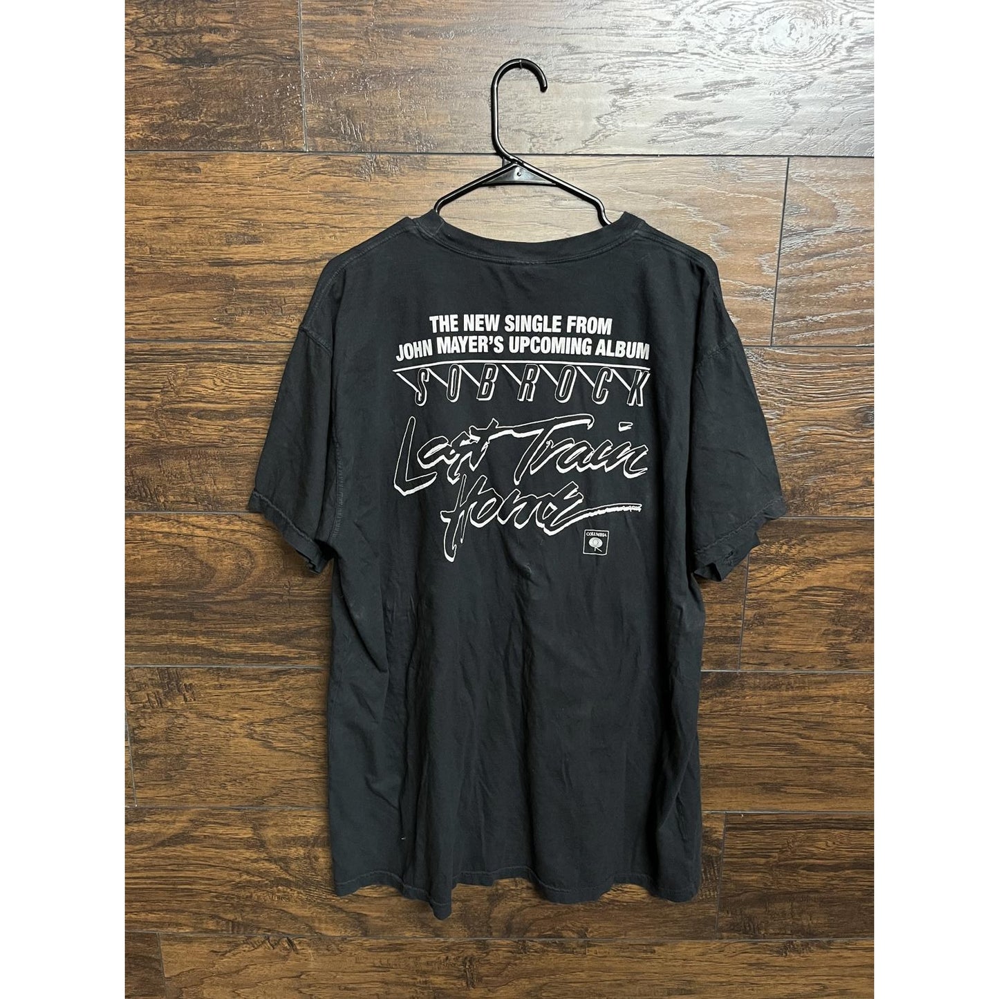 John Mayer Promo T-Shirt - Last Train Home Album Sobrock XL