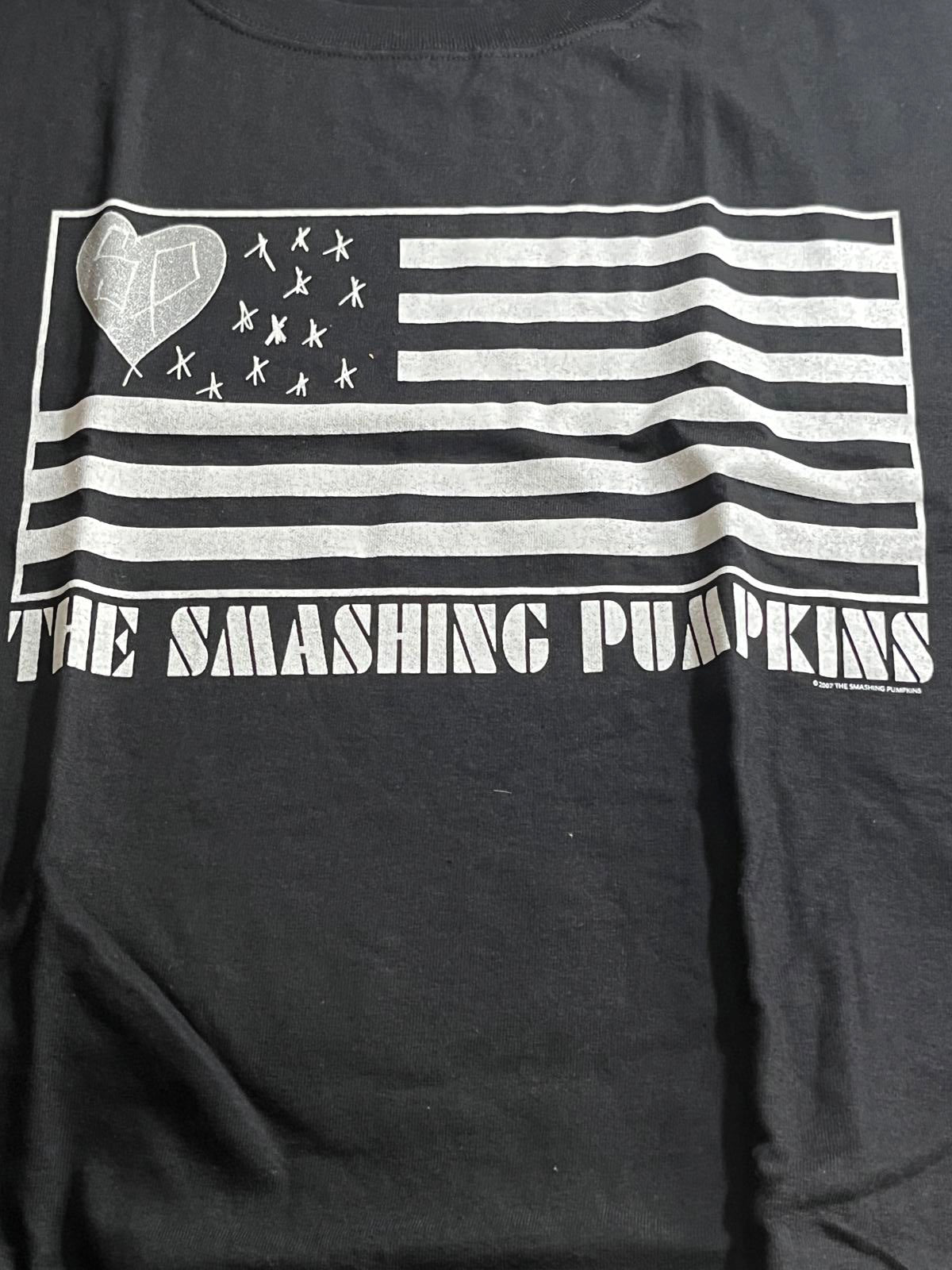 Rare T-shirt Smashing Pumpkins Flag Shirt Zeitgeist- 2XL
