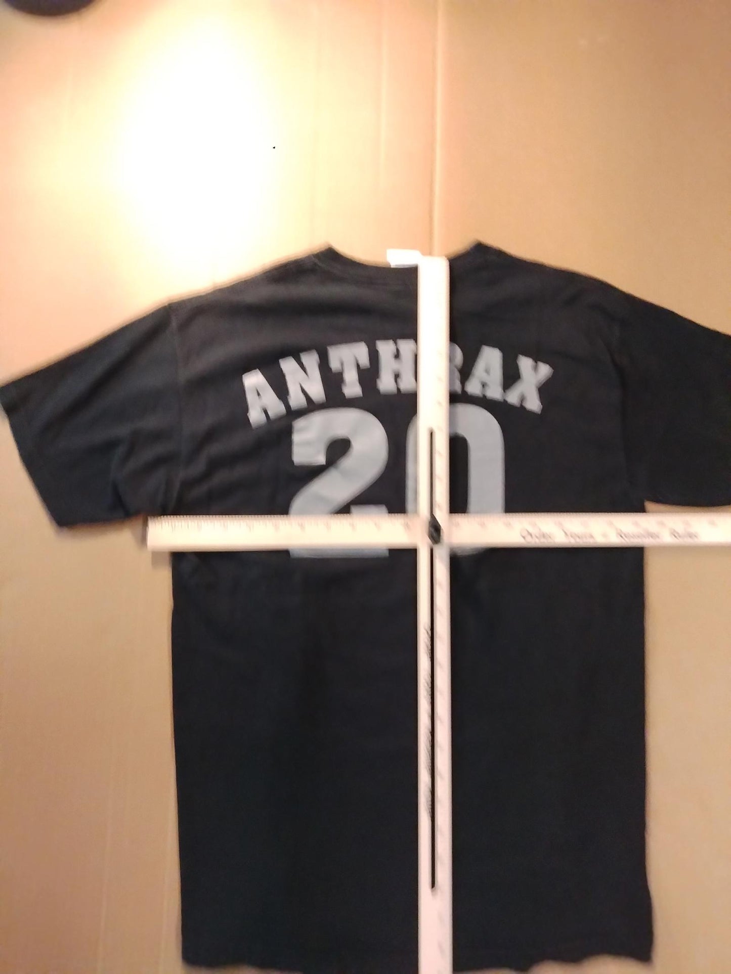 Anthrax Band Shirt - Anthrex Blade Jersey Tee #20 - M