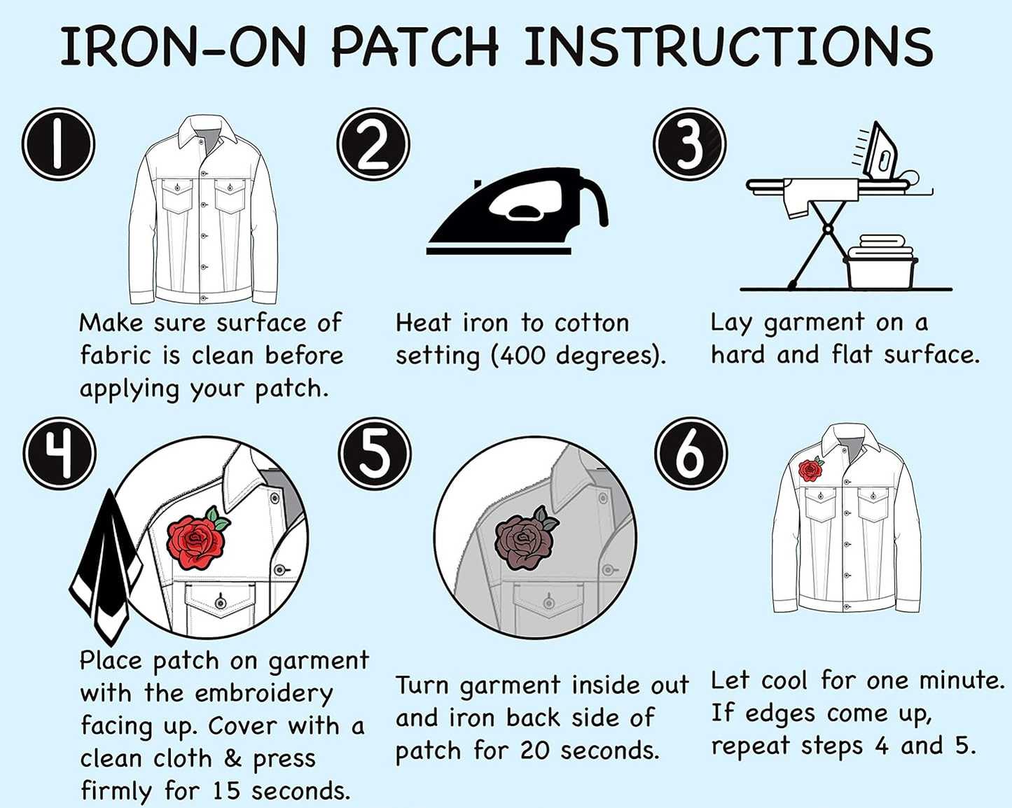 Black Sabbath Iron On Patch