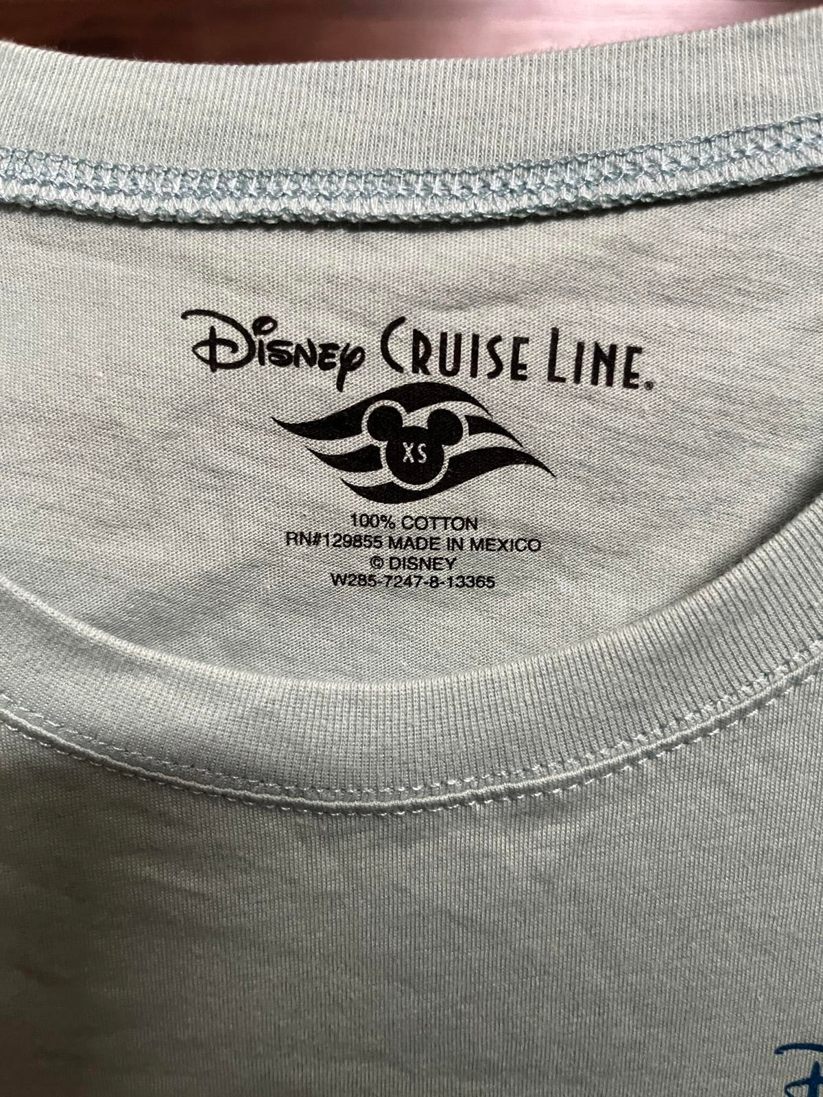 Disney Cruise Line Minnie Hearts Mickey Mouse Love - XS