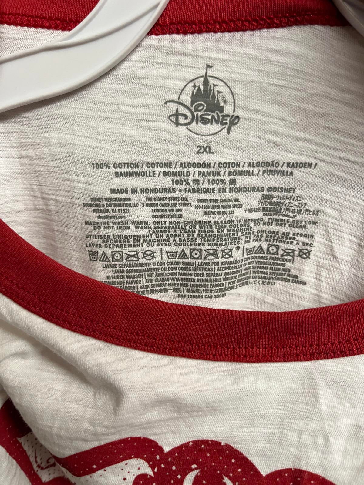 Disney Tonys Restaurant Lady and the Tramp Movie Tee NWT 2XL