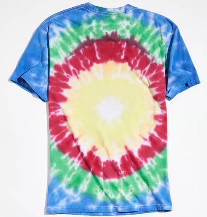Grateful Dead Save Your Face Earth Crescent Moon Tie Dye Tshirt