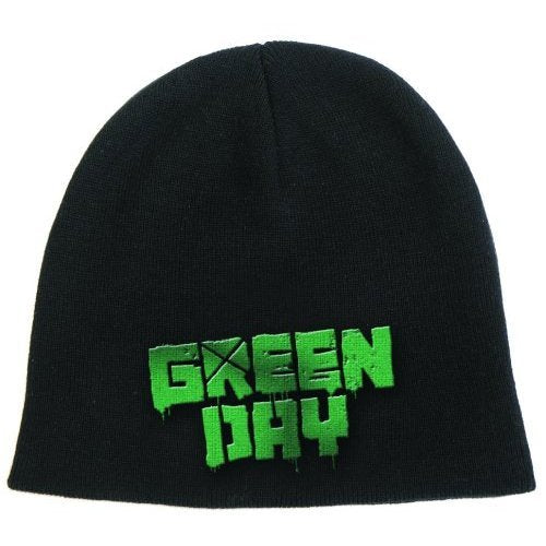Green Day Logo Beanie Skull Cap - Officially Licensed