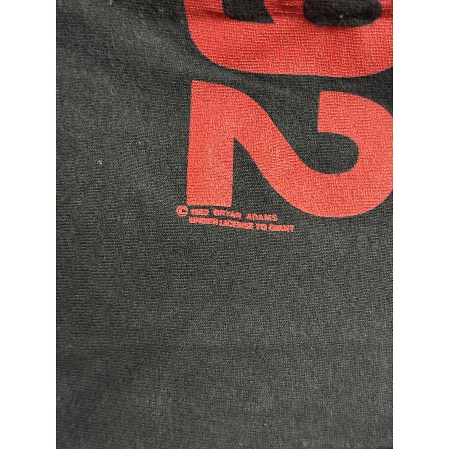 VTG Bryan Adams T-shirt Waking Up The World Tour 1992 Tee
