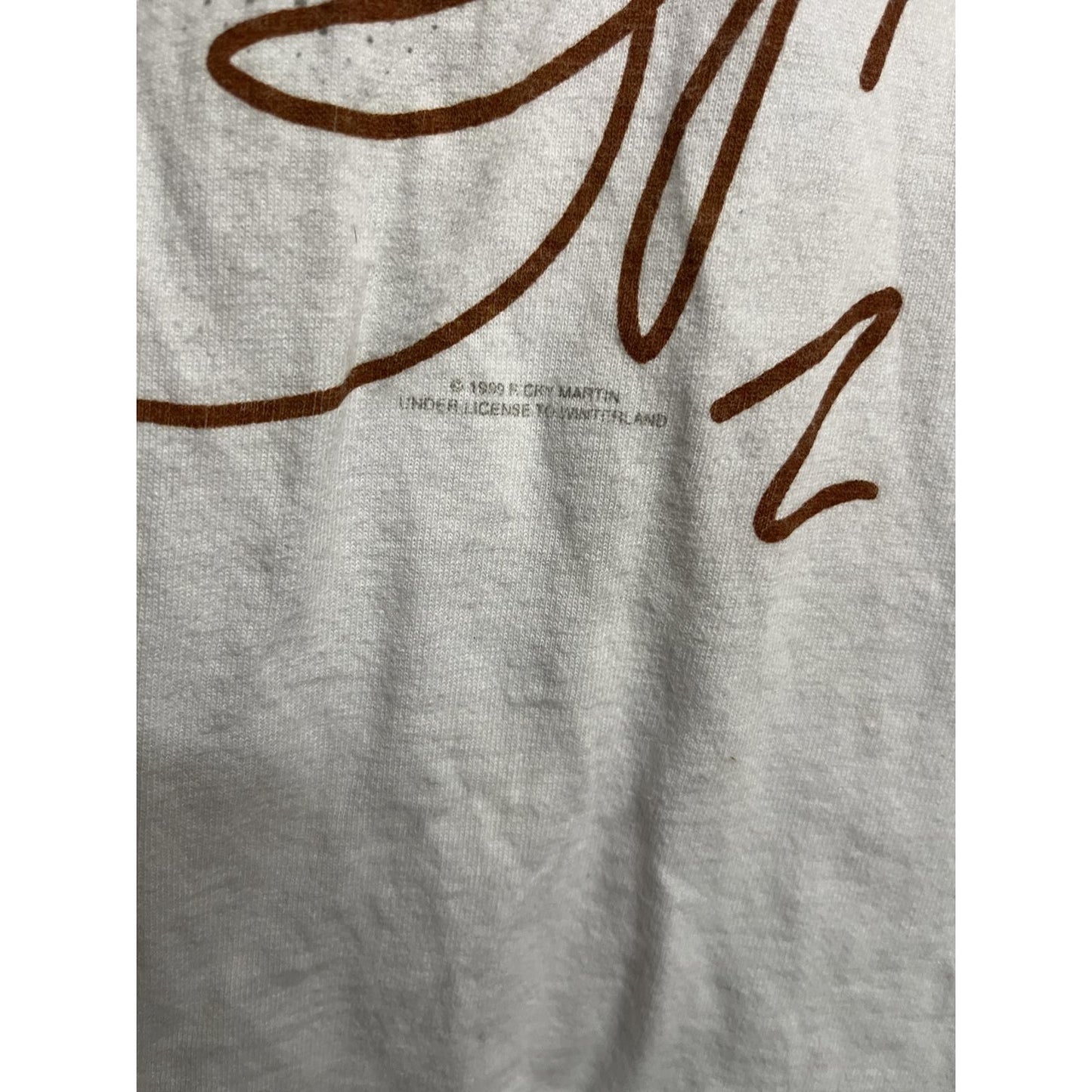 VTG Young Ricky Martin T-shirt 1999 Bare Foot Tee -S