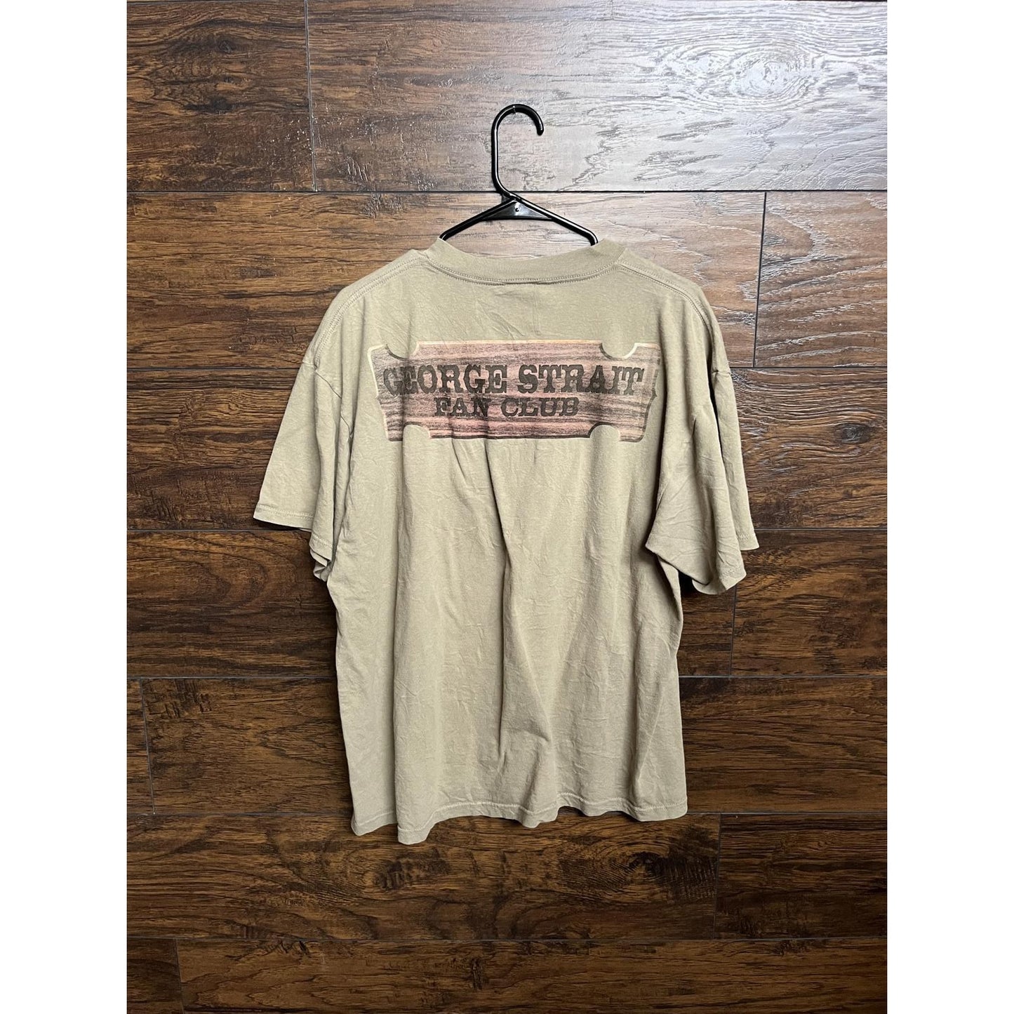 VTG George Strait T-shirt Fan Club - Country Tee -XL