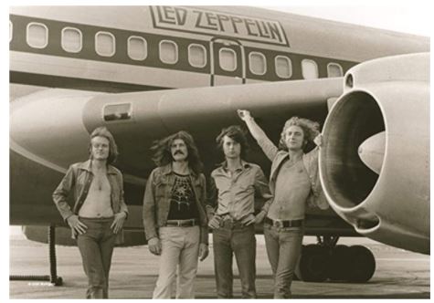 Led Zeppelin Concert Poster 30x40 inches – Tapestry/Flags